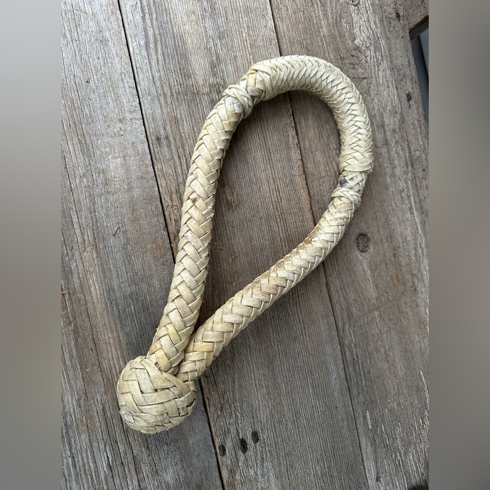 Horse Tack - Braided Rawhide Western Bosal Hackamore
